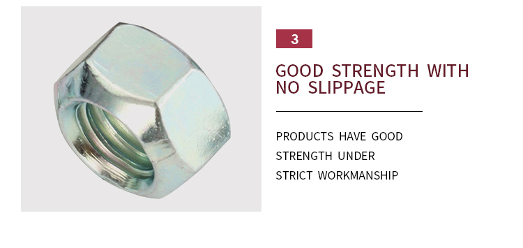 ISO7719  all metal hexagon nuts with zinc-plated pressing type and lock plate type