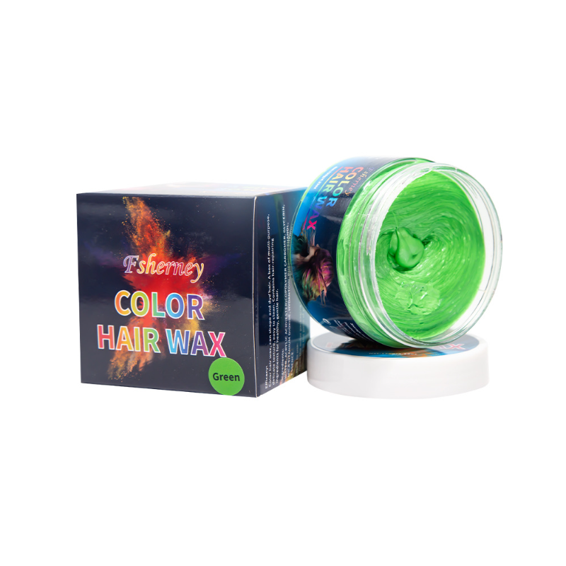 Factory Supply Organic Hair Color Wax Disposable Long-Lasting Styling Cream for Shaping Hair Mud from China supplier