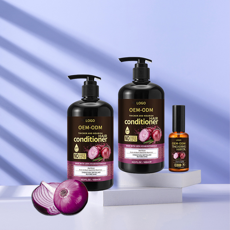 Private Label High Quality Natural Biotin Rosemary Shampoo and Conditioner Anti Hair Loss Set Beauty Women Products from China supplier