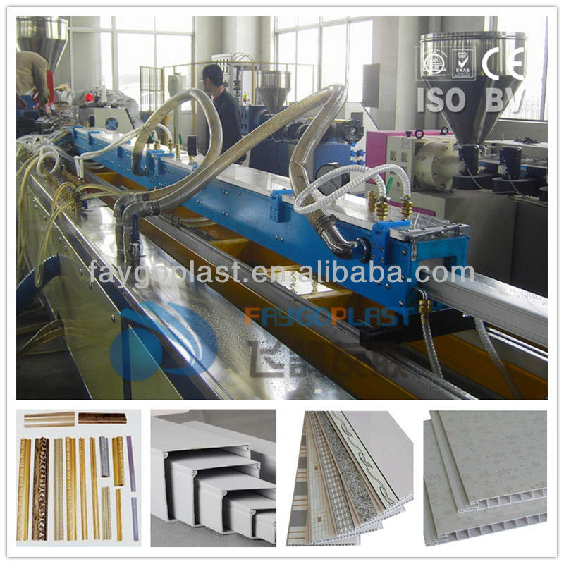 PVC Rainwater Gutter and Down Pipe Machine from China supplier