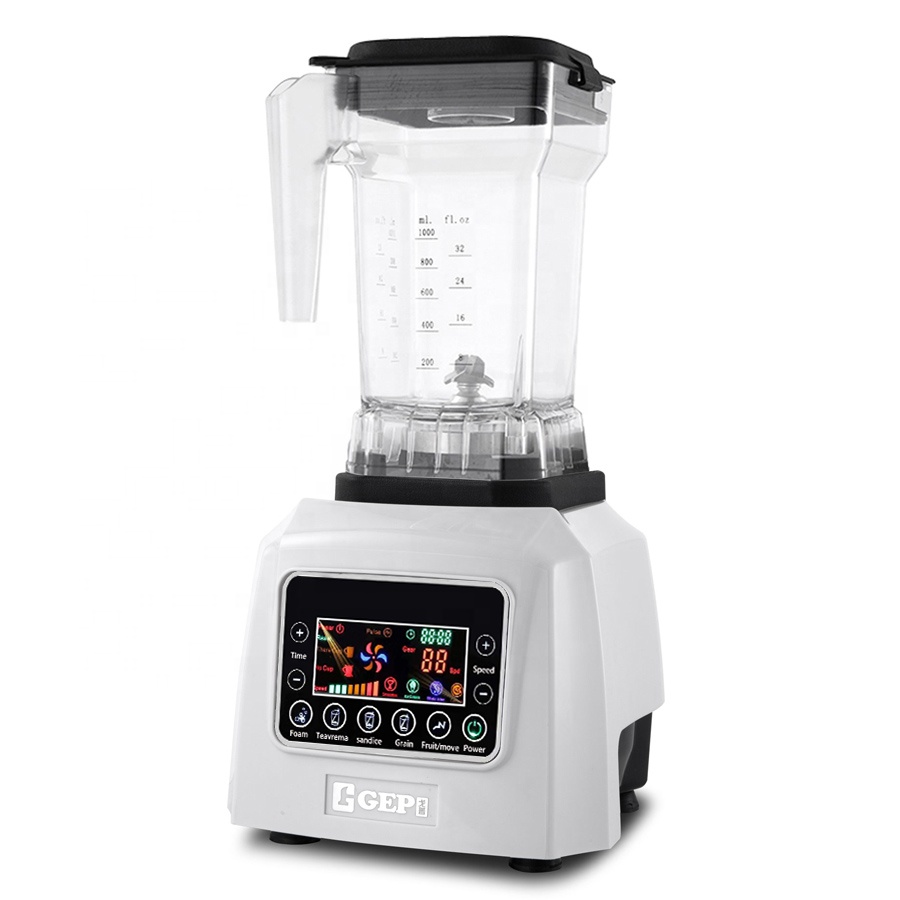 2022 Hot Sale multi-Functional 1800W Commercial Smoothie Blender Electric High-Power Juicer Blender Food Processor