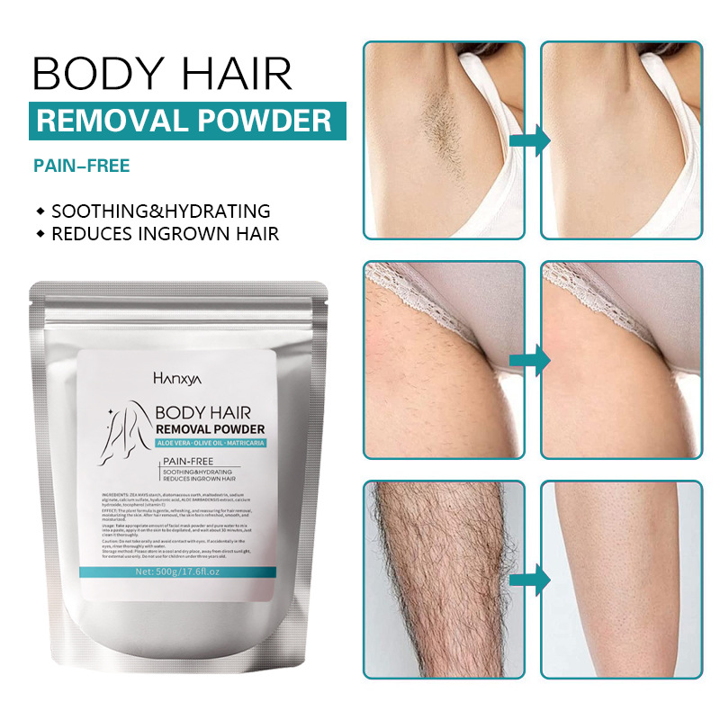 OEM Unisex Hair Removal Cream Gentle and Smooth Body Hand Foot Powder Non-Irritating Hair Removal for Men from China supplier