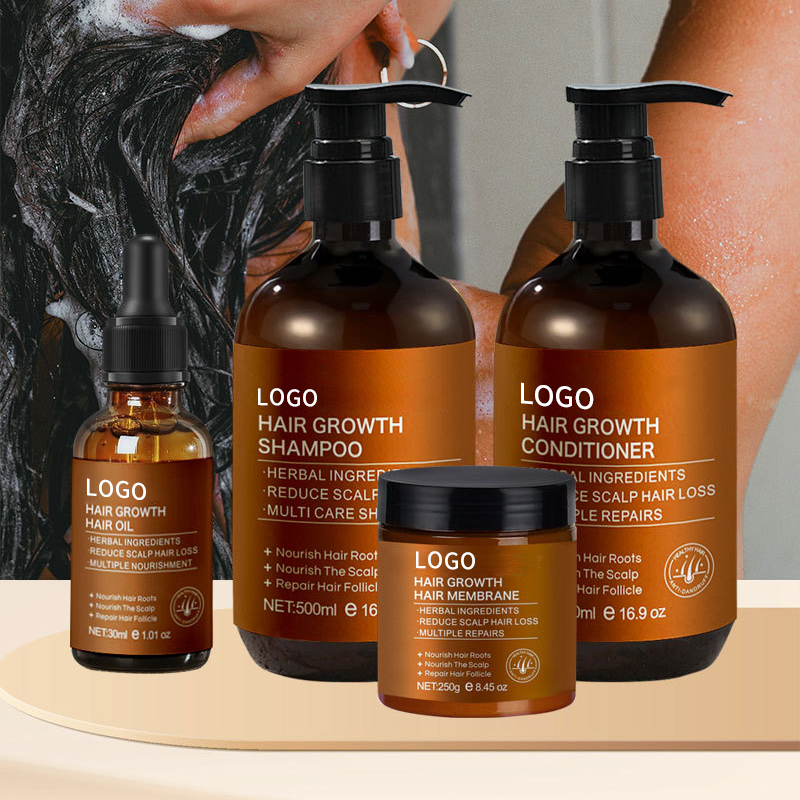 Private Label Biotin Hair Shampoo and Conditioner Set for Repair Damaged Hair from China supplier