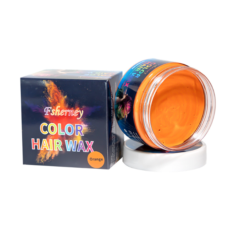 Factory Supply Organic Hair Color Wax Disposable Long-Lasting Styling Cream for Shaping Hair Mud from China supplier