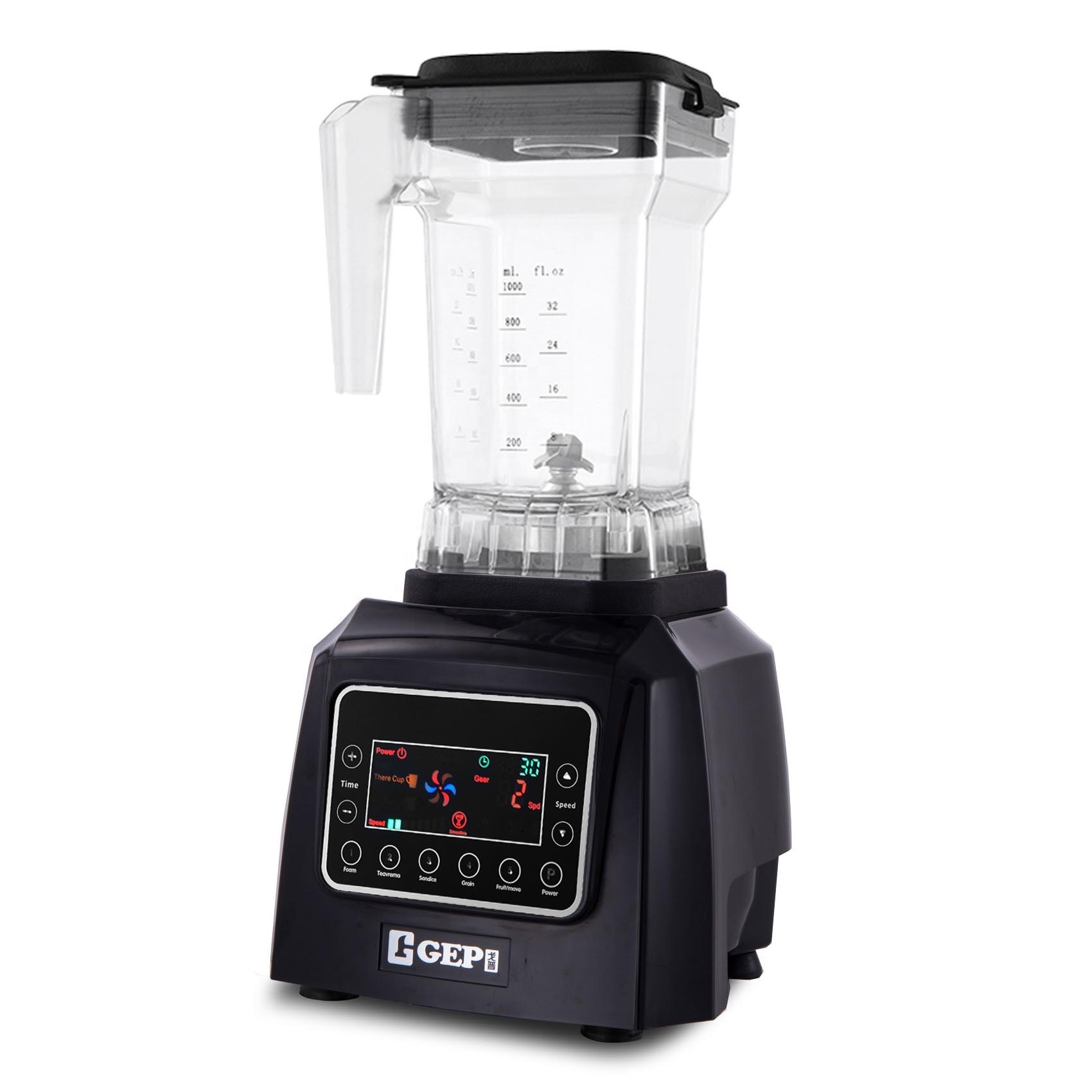 2022 Hot Sale multi-Functional 1800W Commercial Smoothie Blender Electric High-Power Juicer Blender Food Processor