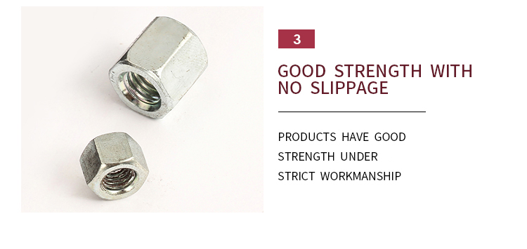 DIN6330 Superior Quality Heavy Industry Zinc Plated Hex Heavy Nut